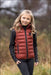 Covalliero Kids Quilted Gilet Rust