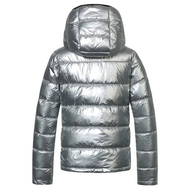 Covalliero Kids Quilted Jacket - Silver