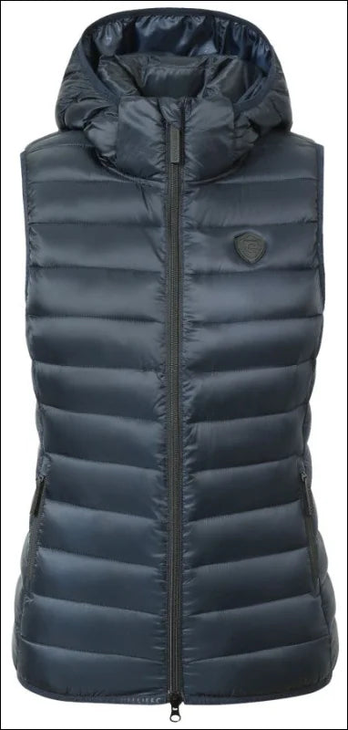 Covalliero Womens Quilted Gilet - Dark Navy