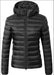 Covalliero Womens Quilted Jacket - Black / XS