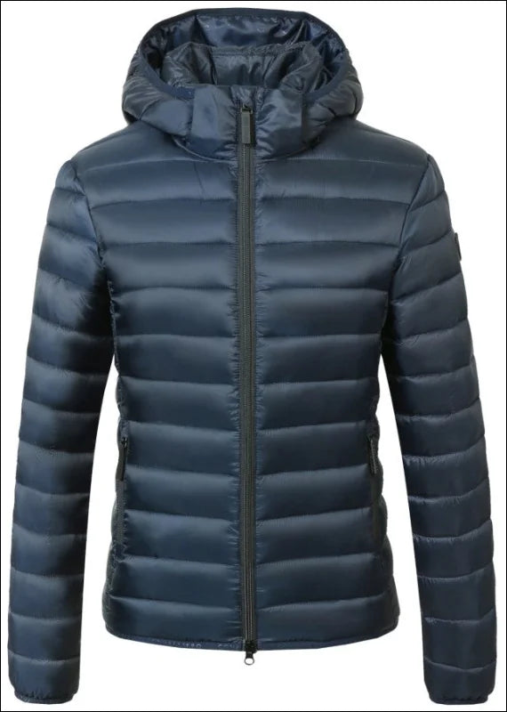 Covalliero Womens Quilted Jacket - Navy / XS