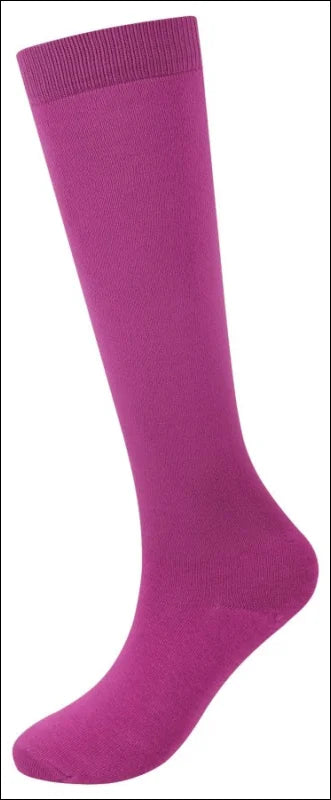 Covalliero Women’s Riding Socks - Berry / 34/36