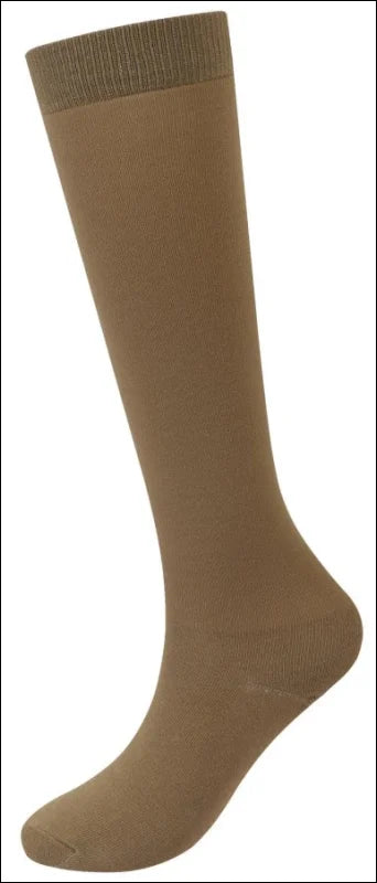 Covalliero Women’s Riding Socks - Walnut / 34/36