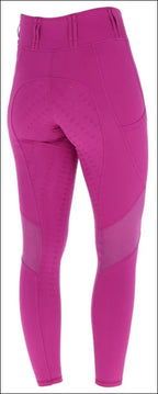 Covalliero Women’s Riding Tights - Light Berry