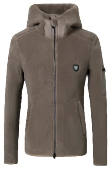 Covalliero Women’s Full Zip Hoody Jacket - Taupe