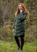 Covalliero Women’s Quilted Coat - Opal Green