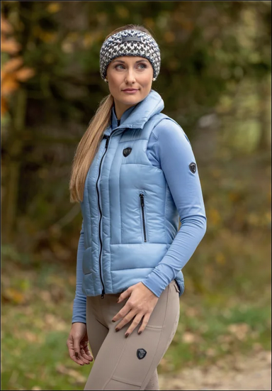 Covalliero Women’s Quilted Gilet - Winter Sky