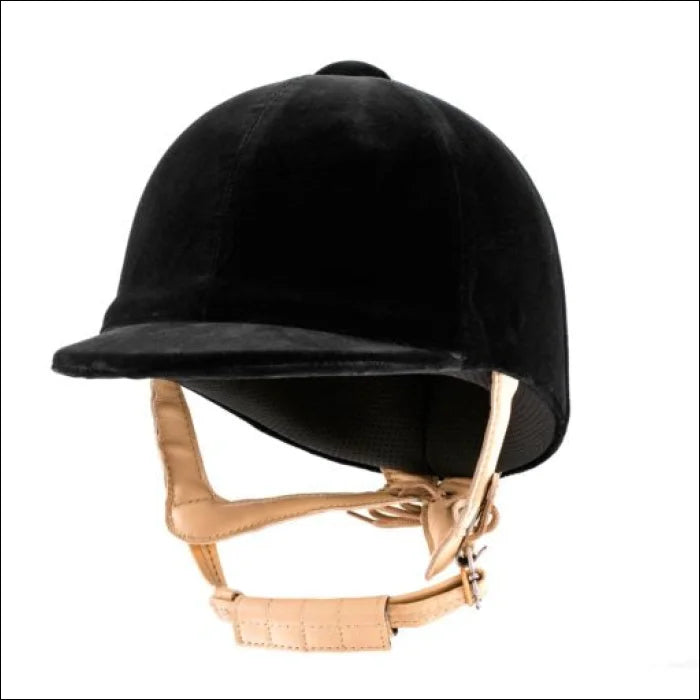 CPX Supreme Velvet Riding Hat - 54cm / Black