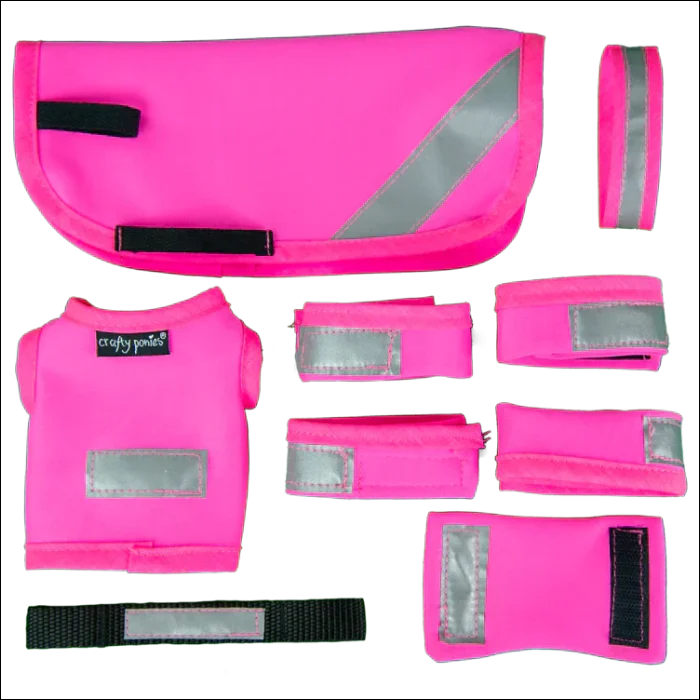 Crafty Ponies Hi Viz Set Pink