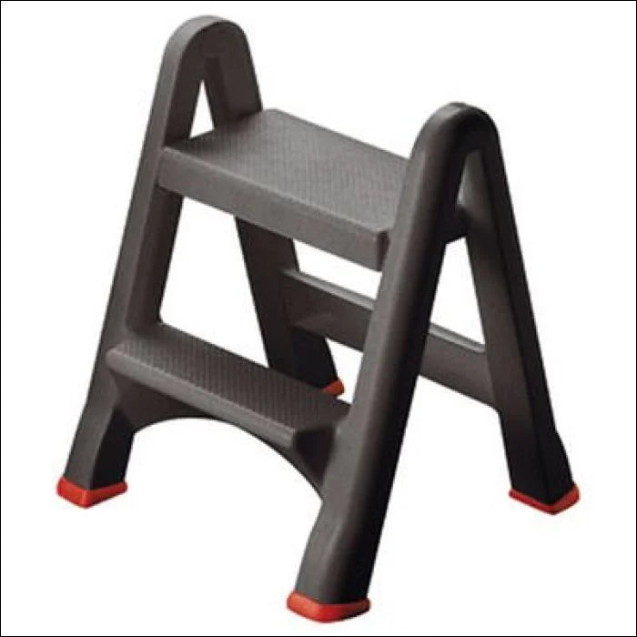 Curver 2 Tier Foldable Stepstool - Grey