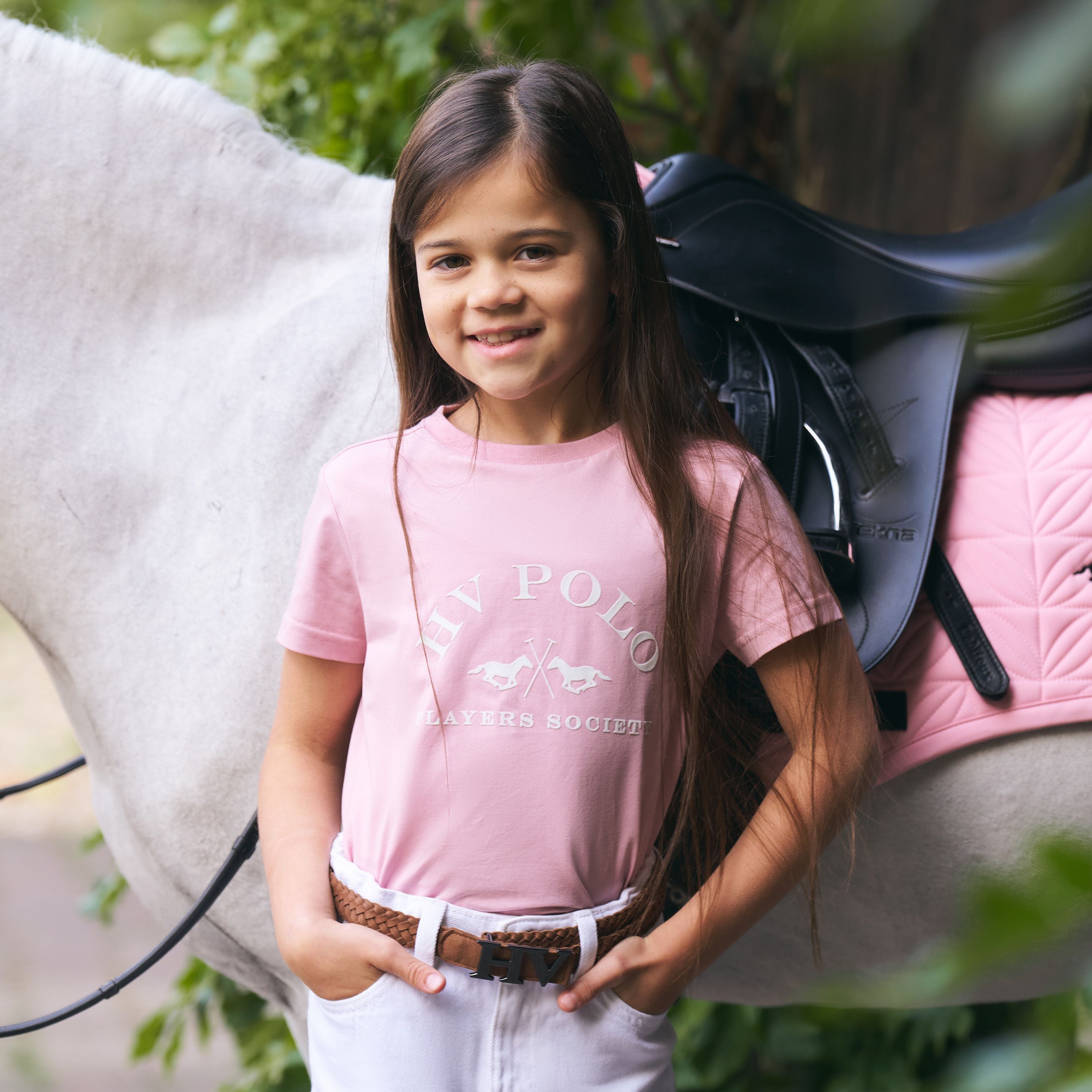 HV Kids T-Shirt Natalie Pretty Pink