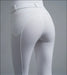 Delta Ladies Full Seat Gel Riding Breeches White