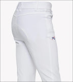 Derby Boys Riding Breeches - White