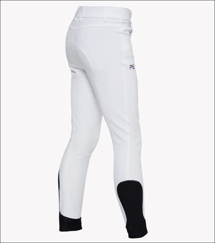 Derby Boys Riding Breeches - White