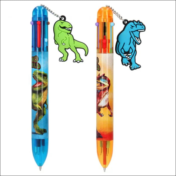 Dino World Ball Pen 6 Colours