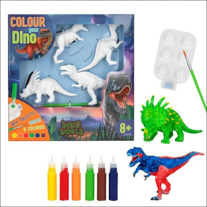 Dino World DIY Colour