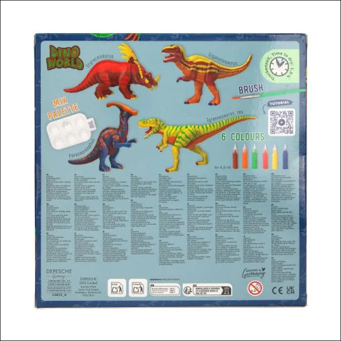 Dino World DIY Colour