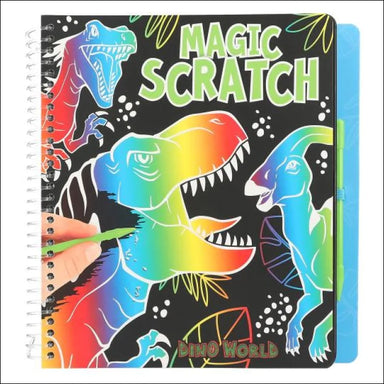 Dino World Magic-Scratch Book