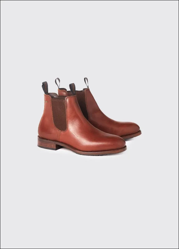 Dubarry Kerry Chelsea Boots - Chestnut - 44