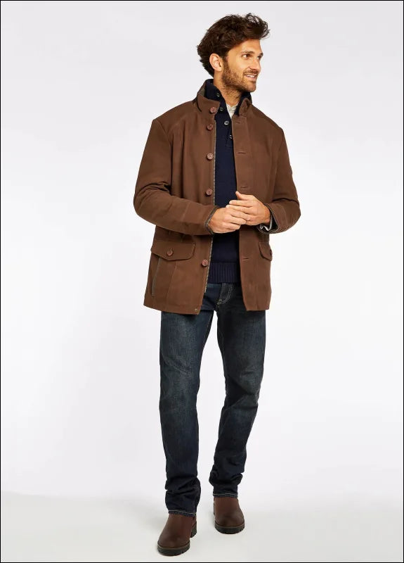 Dubarry Mens Moore Jacket in Walnut