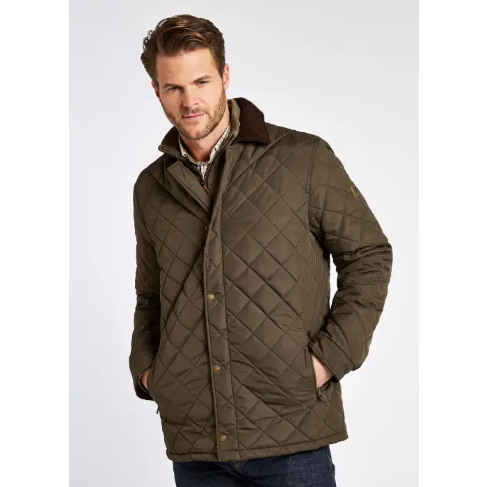 Dubarry Mountusher Quilted Jacket - Olive - XXL