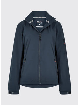 Dubarry Womens Livorno Fleece-lined Crew Jacket - Navy