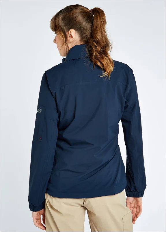 Dubarry Womens Livorno Fleece-lined Crew Jacket - Navy