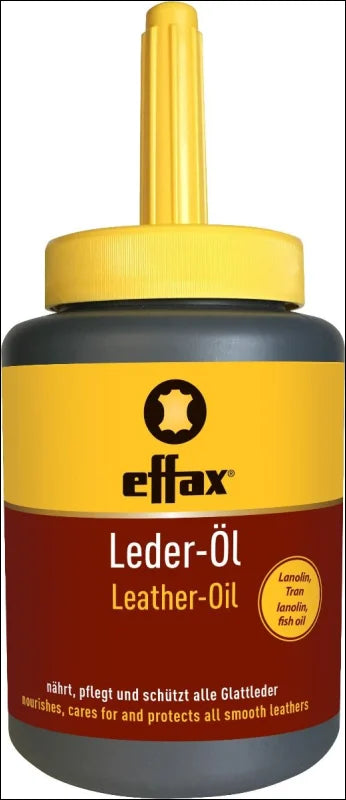 Effax Leather Oil with Brush - 475ml