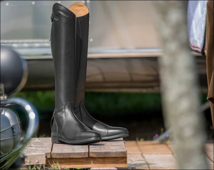 Ego7 Aries Long Leather Riding Boots