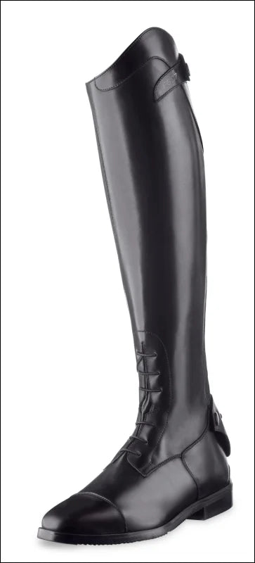 Ego7 Orion Full Leather Long Riding Boots with Laces
