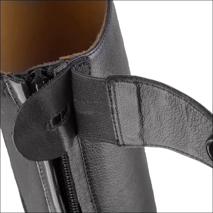 Ego7 Orion Full Leather Long Riding Boots with Laces