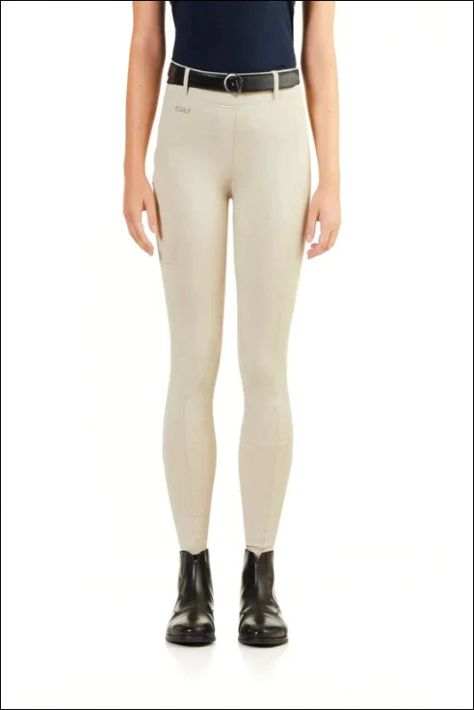 Ego7 Womens HH Riding Tights - Beige