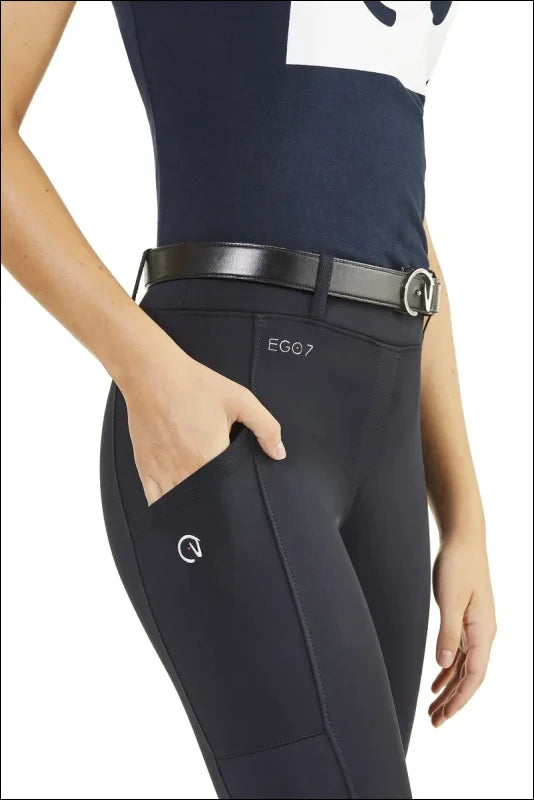 Ego7 Womens HH Riding Tights - Navy