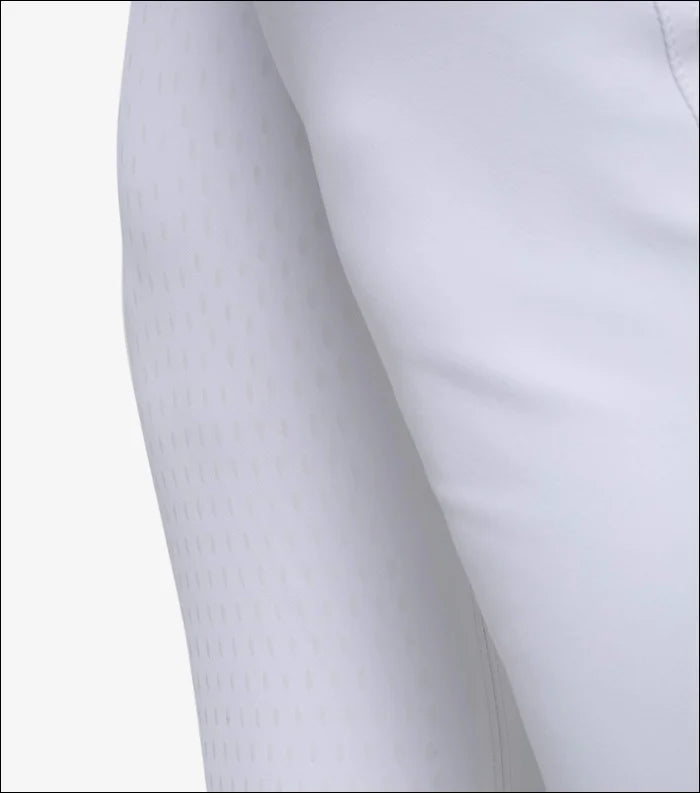 Emilio Mens Gel Knee Breeches - White