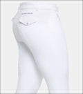 Emilio Mens Gel Knee Breeches - White