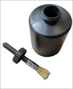 Empty Hoof Oil Can with Brush