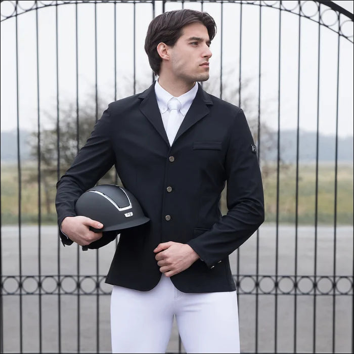 Enzo Mens Competition Jacket - Black