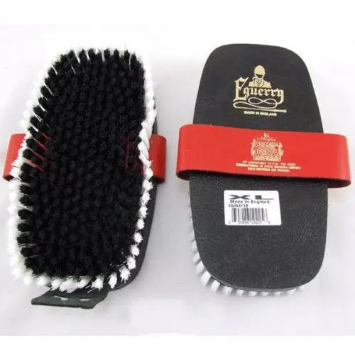 Equerry Leather Backed Body Brush - Black XL
