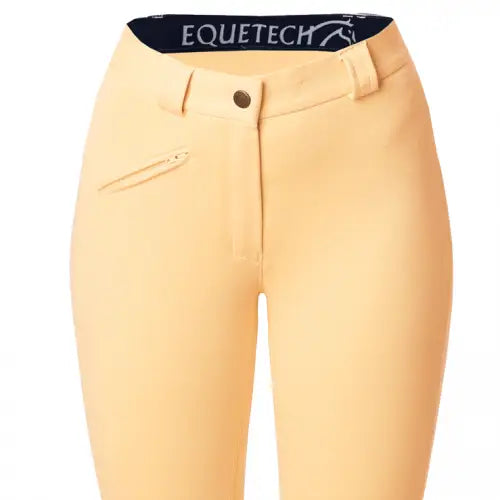 Equetech Grip Seat Breeches - Canary