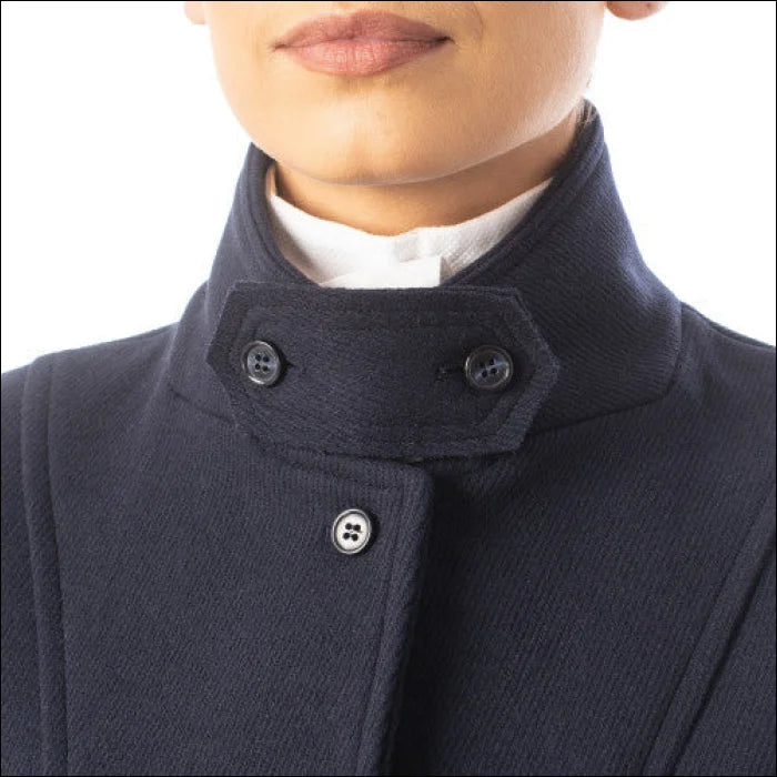 Equetech Ladies Hunt Wool Coat - Navy