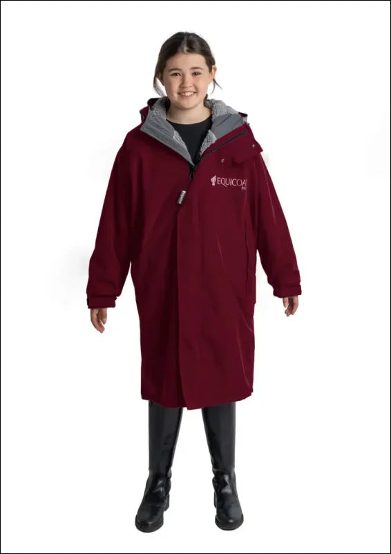 Equicoat PRO Kids - XS / Burgundy