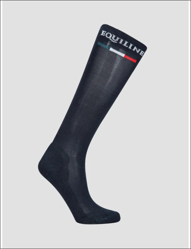 Equiline Sock with Biocide - 35\38 / Navy