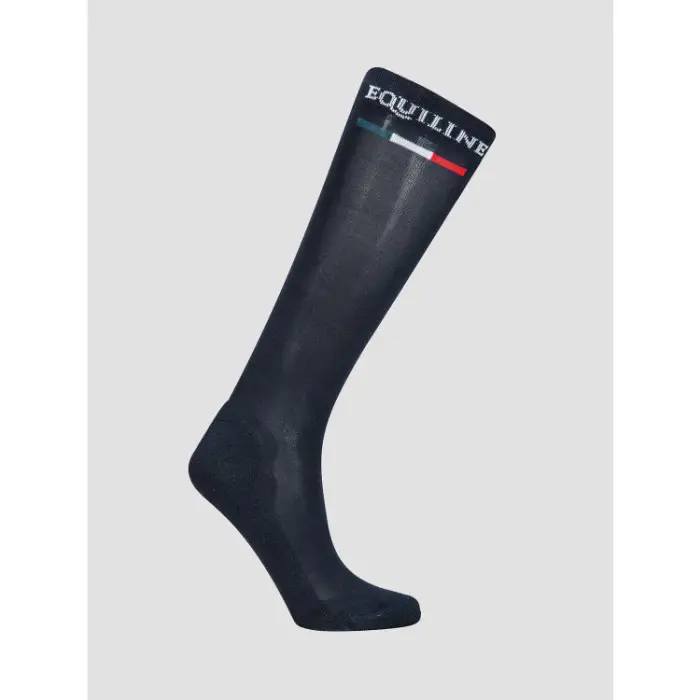 Equiline Sock with Biocide - 35\38 / Navy