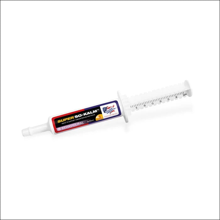 Equine America Super So Kalm Paste Syringe (3 servings)