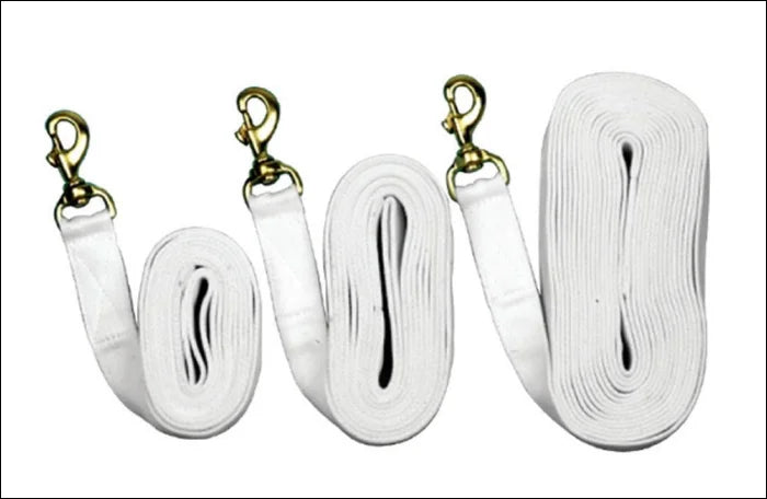 Equisential White Cotton Lead Brass Snap - 24’’