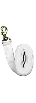 Equisential White Cotton Lead Brass Snap - 8’’