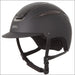 Evoke Callisto Classic Peak Riding Helmet - Black