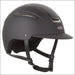 Evoke Callisto Classic Peak Riding Helmet - Black