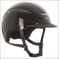 Evoke Callisto Classic Peak Riding Helmet - Black