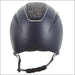 Evoke Callisto Classic Peak Riding Helmet - Navy/Navy